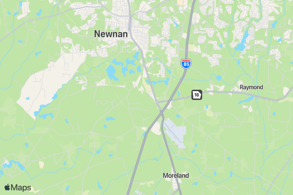 32nd Annual Coweta County Cattlemen's Association IPRA Rodeo location map image