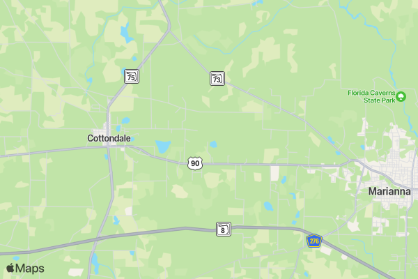3rd Annual Marianna Professional Cowboys Association Rodeo location map image