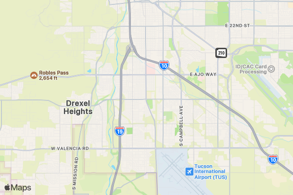 Boots In The Dirt Music Festival Tucson Rodeo location map image