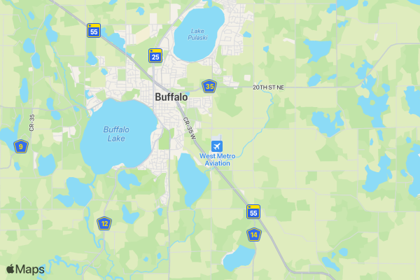 Buffalo PRCA Championship Rodeo location map image