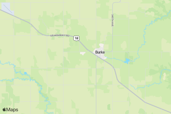 Burke Stampede Rodeo location map image