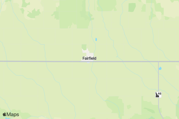 Camas County Rodeo location map image