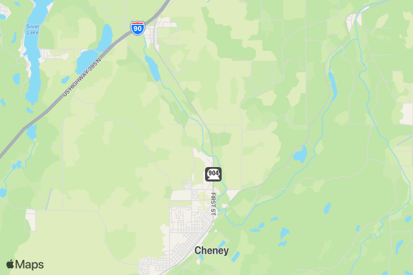 Cheney Rodeo location map image
