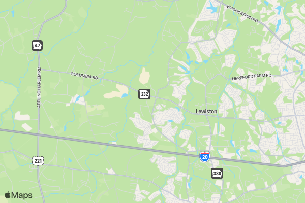 Columbia County Pro Rodeo location map image
