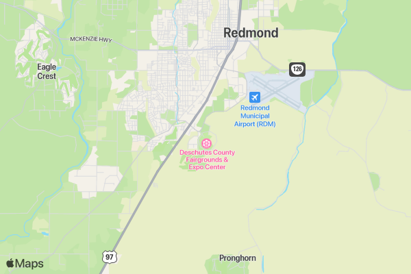 Columbia River Circuit Finals location map image