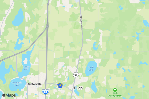 Hugo Military Rodeo Days location map image