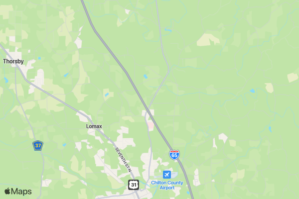 Inaugural YMCA of Chilton County Pro Rodeo location map image