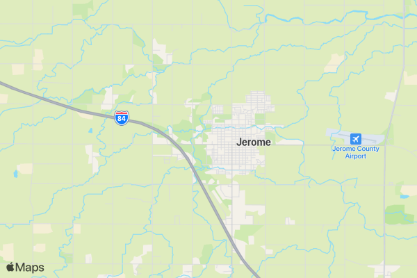 Jerome County Fair Rodeo location map image