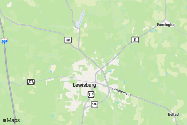 Marshall County Pro Rodeo location map image