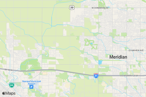 Meridian Lions Rodeo location map image