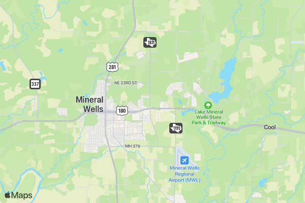 Mineral Wells PRCA Rodeo- May 2-4 location map image