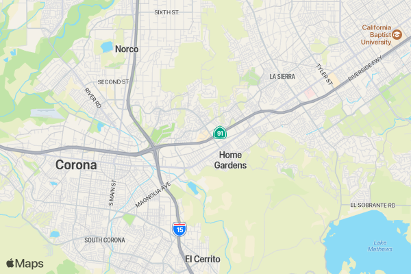 Norco Mounted Posse PRCA Rodeo Dinner location map image