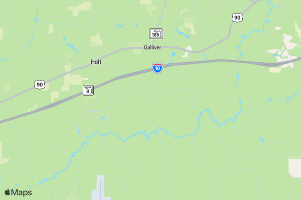 Panhandle Bull Bash location map image