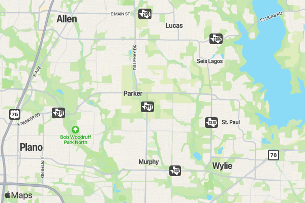 Rodeo Celina location map image
