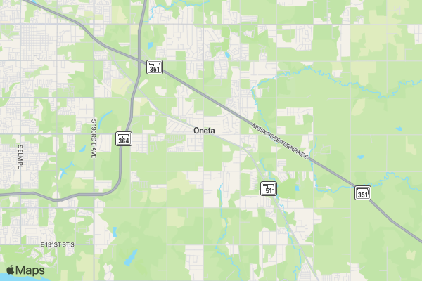 Rooster Days Rodeo by Broken Arrow Round-Up Club location map image