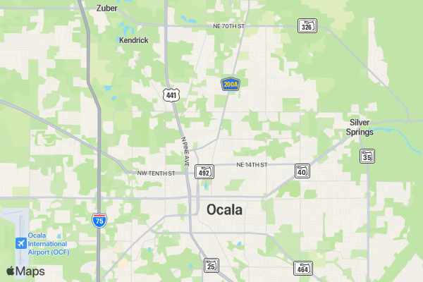 Salute to Veterans Rodeo location map image