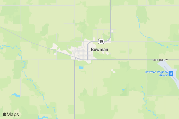 Stall Rentals - ND State HS Finals Rodeo location map image
