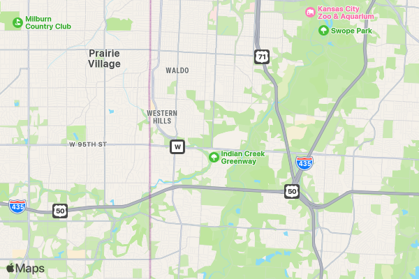 Tether location map image