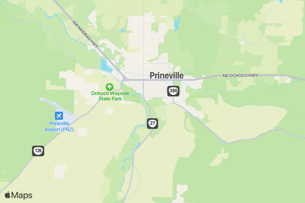 The 2nd Annual Crooked River Roundup Foundation Dinner & Dance location map image