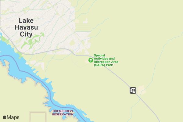The Military World Finals Rodeo location map image