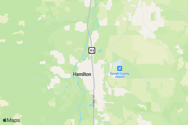 University of Montana Rodeo location map image