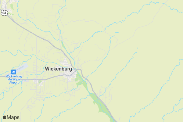 Wild Wickenburg Bullriding location map image
